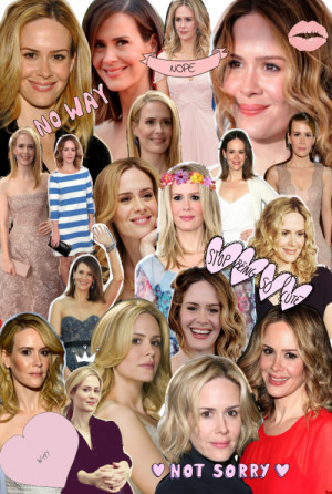 sarah paulson, as requested by sluttymaid.