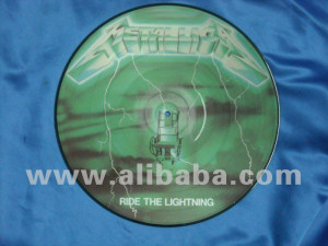 Picture disc Metallica Ride the lightning - Green -