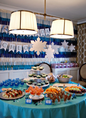disney frozen birthday party table ideas