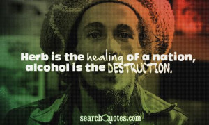 Smoke Weed Bob Marley Quotes