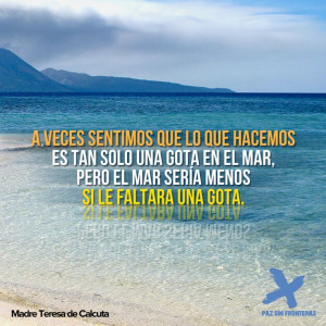 Madre Teresa de Calcuta #Frases #Quotes