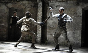 kieran bew as edmund in king lear almeida theatre kieran bew as edmund