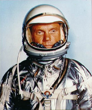 John Glenn in 1962.