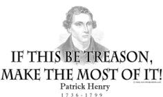 ThinkerShirts.com presents Patrick Henry and his famous quote 