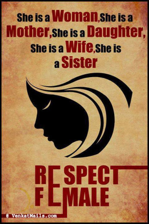 Respect Women Quotes...
