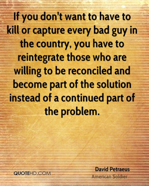 David Petraeus Quotes