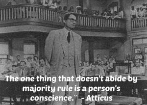 ... Returns: 10 Touching Poster-Style Quotes From To Kill A Mockingbird