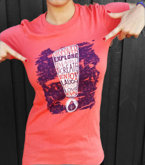 Home > Products > Exclamation Graphic Tee | Women's Shirts