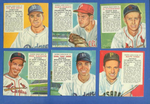 1953 Red Man #NL13 Enos Slaughter (Cardinals) Baseball cards value