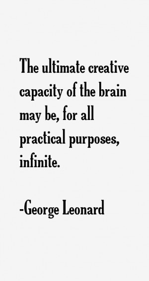 George Leonard Quotes & Sayings