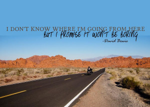 Highway Journey Quote Photograph