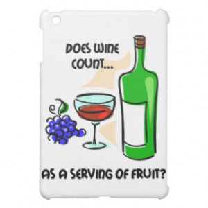 funny wine case for the iPad mini