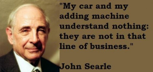 John searle famous quotes 4
