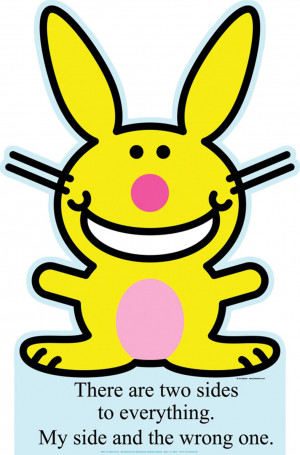 Happy Bunny - Two Sides