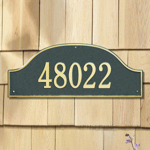 Home > Outdoor > Address Plaques > Whitehall Products 124 Personalized