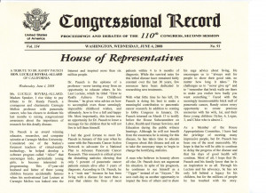 congressional record pic safety pilot