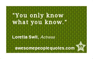 ... know. – Loretta Swit, Actress #intelligent #clever #quote #quotes