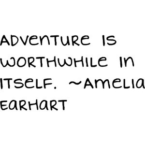 Amelia Earhart Quote(: