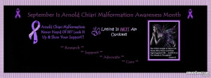 September Is Chiari Malformation Awareness Month