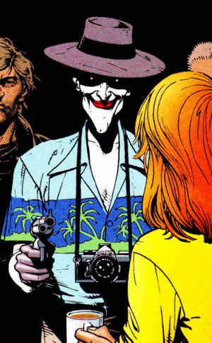 Joker visits the Gordons in The Killing Joke (1988) Art by Brian ...