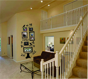 Still need a tall tree, no problem, just arrange your photos and ...