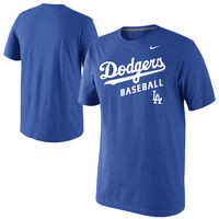 Nike L.A. Dodgers 2014 Home Practice T-Shirt - Royal Blue