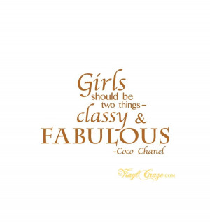 Fabulous Quotes For Girls