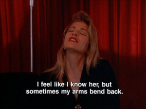 Laura Palmer in Black Lodge