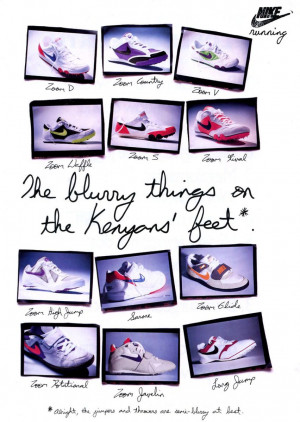 Vintage Ad: Nike's 1993 Track and Field Shoes | Sole Collector