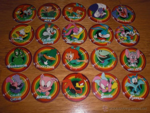 completa de 20 Megatazos Matutano 1995 Tazo Looney Tunes Mega Tazos