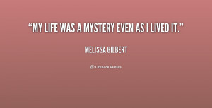 Mysterious Quotes About Life