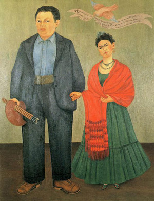 Painting Title: Frieda y Diego Rivera (Frieda and Diego Rivera) 1931