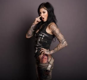 All Graphics » kat von d art