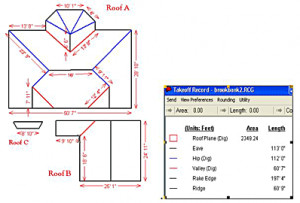 Satellite Measurements for Roof Repair Quotations