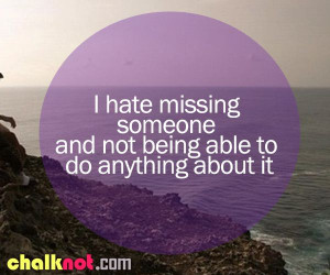quotes about missing someone you love