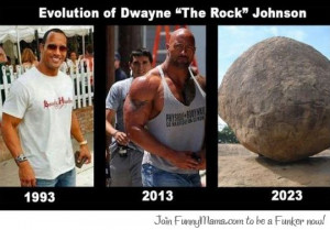 ... greatly dwayne johnson a k a the rock has changed of late with so much