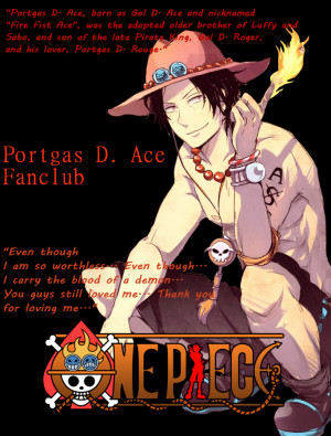 Thread: Portgas D. Ace Fanclub