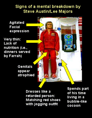 This almost diminishes the power of the Six Million Dollar Man