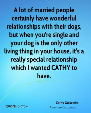 Cathy Guisewite Marriage Quotes