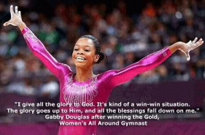 give all the glory to God. It’s kind of a win-win situation. The ...
