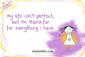 My Life Isn’t Perfect, But I’m Thankful