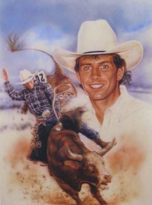 Lane Frost...Cody loved Lane Frost and the movie about his life