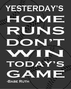 Baseball Quote Printable--Digital File