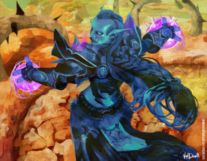 Wow Card Troll Priest Vandrell