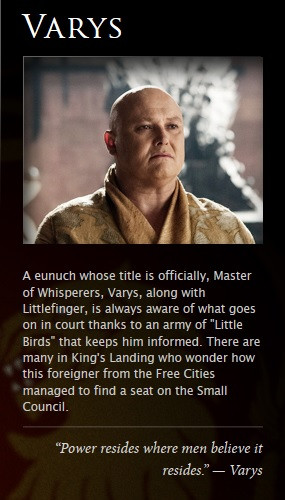Varys - game-of-thrones Photo