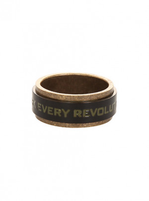The Hunger Games: Catching Fire Spinning Quote Ring SKU : 10073578 $16 ...