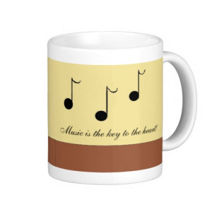 Musical Sayings Coffee Mugs