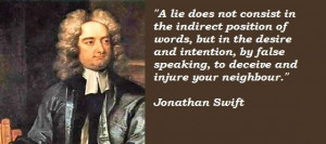 Jonathan swift famous quotes 4