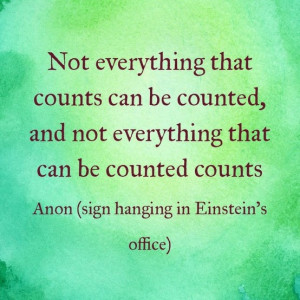 Einstein #InspiredbeCAUSE #EverydayHero #NotEverythingCounts