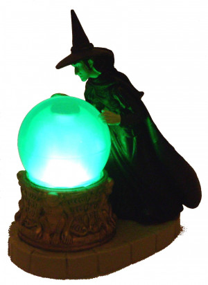 Wizard Of Oz Wicked Witch West Replica Light Up Crystal Ball Mega Mini ...